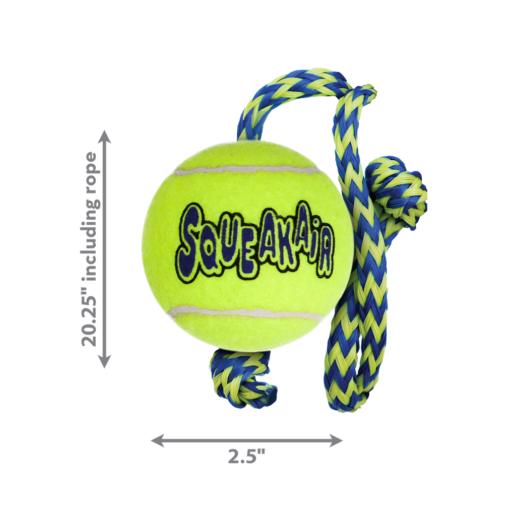 Kong Squeakair pelota con lazo