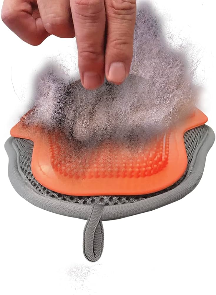 Halo Guante/Peine para Mascota (Forma de Patita)