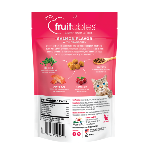 Fruitable Treats Para Gato (Salmón con Arándanos)