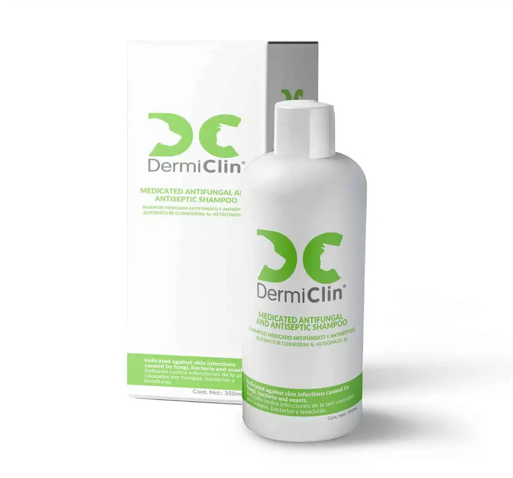 DermiClin Shampoo Antifúngico y Antiséptico 