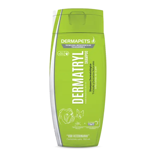 Dermatryl shampoo dermatológico para mascotas 