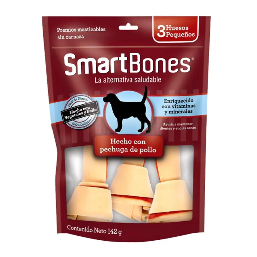 Smartbones bolsa de 3 huesos mini - sabor a pollo