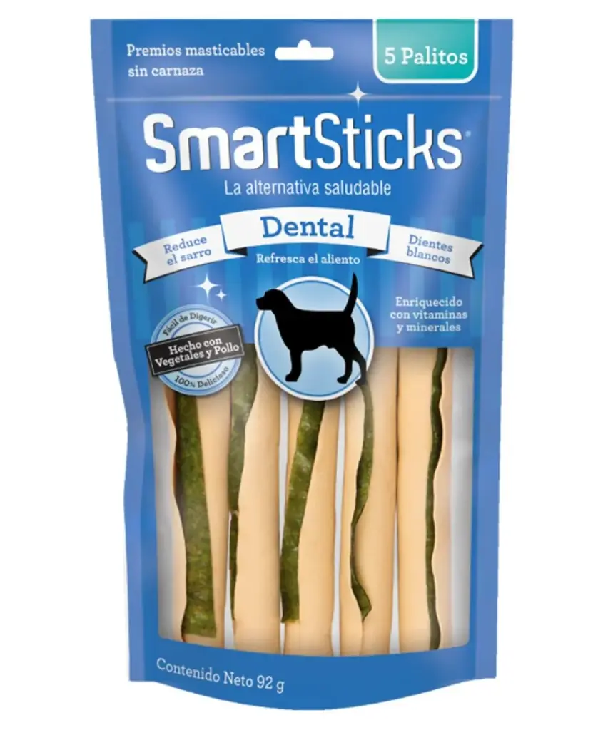Smart sticks bolsa de 5 palitos (cuidado dental)