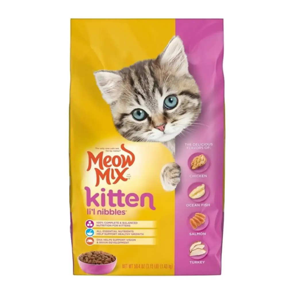 Meow Mix concentrado para gato (kitten 1.43kg)