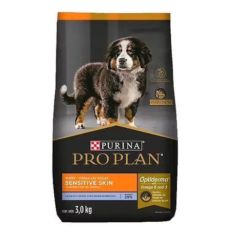 Purina Pro Plan concentrado para cachorro Sensitive Skin 3kg
