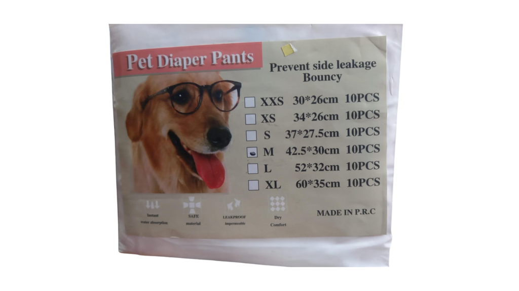 Pañales Talla M para Hembra Pet Diapers Pants