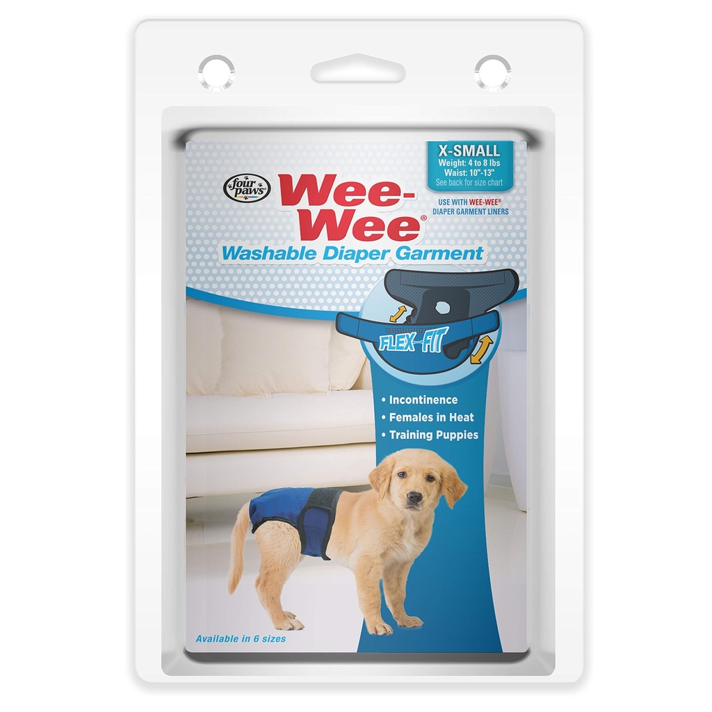 Wee-Wee Pañal Reutilizable para Mascota talla XS
