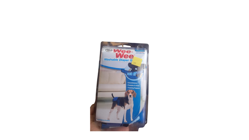 Wee-Wee Pañal Reutilizable para Mascota Talla M