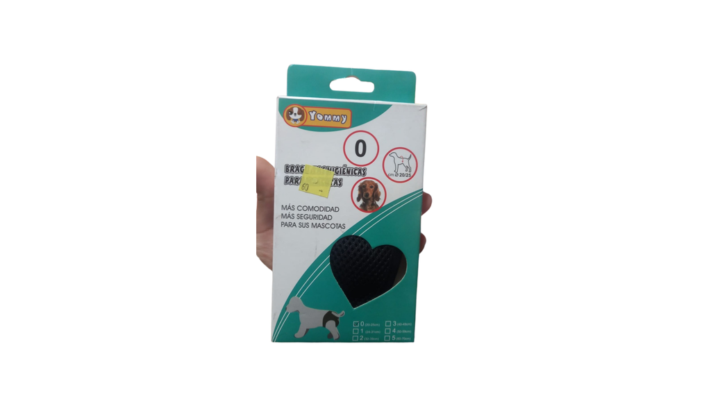 Yommy Braguitas para Mascota Talla 0