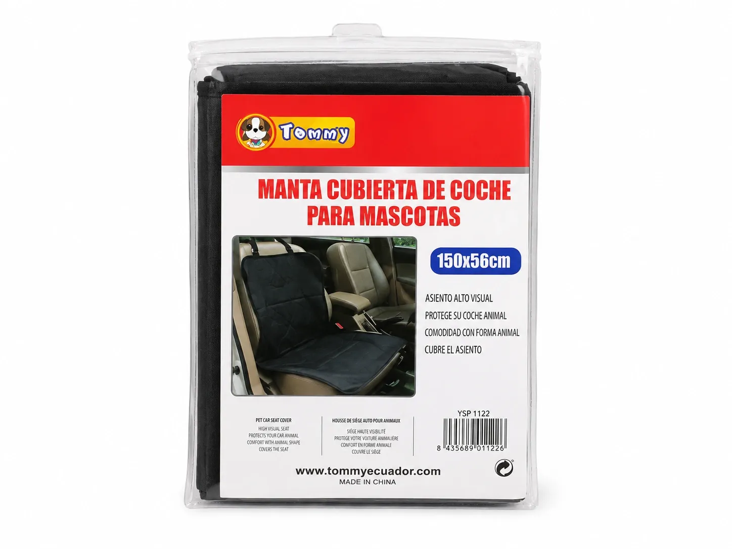 Yommy Cobertor para Carro Lado de el Copiloto 150*56cm - ARCHIVAR