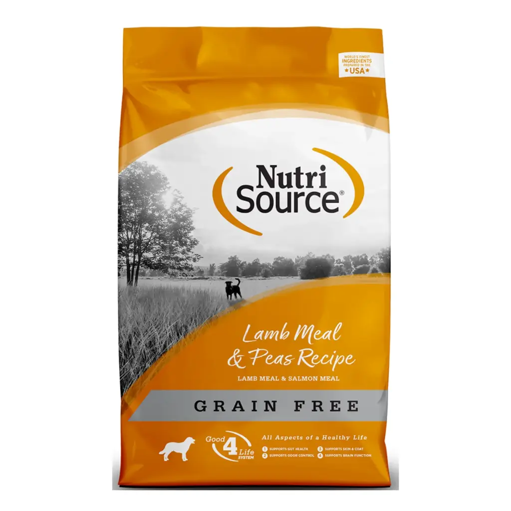 NutriSource Grain Free (Lamb Meal & Peas Recipe) 12lb