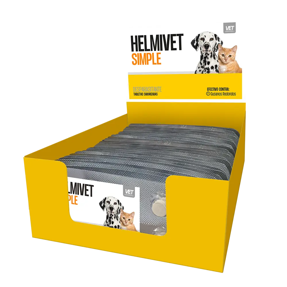 Helmivet Desparasitante Simple en Pastilla