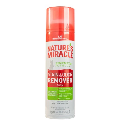 Natures Miracle Stain & Odor Remover 17.5oz Cat