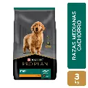 Purina Pro Plan concentrado para cachorros razas medianas 3kg