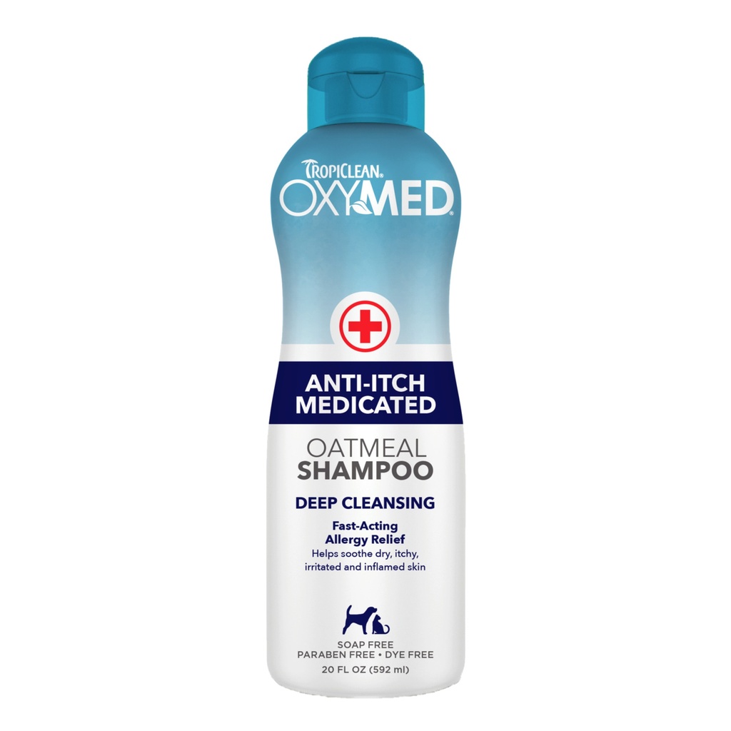 Tropiclean Oxymed Shampoo Anti-Itch Medicated 592ml
