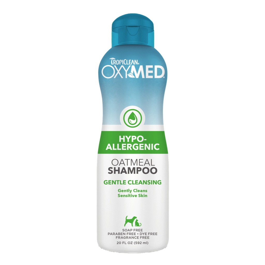 Tropiclean Oxymed Shampoo Hypo-Allergenic Avena 592ml