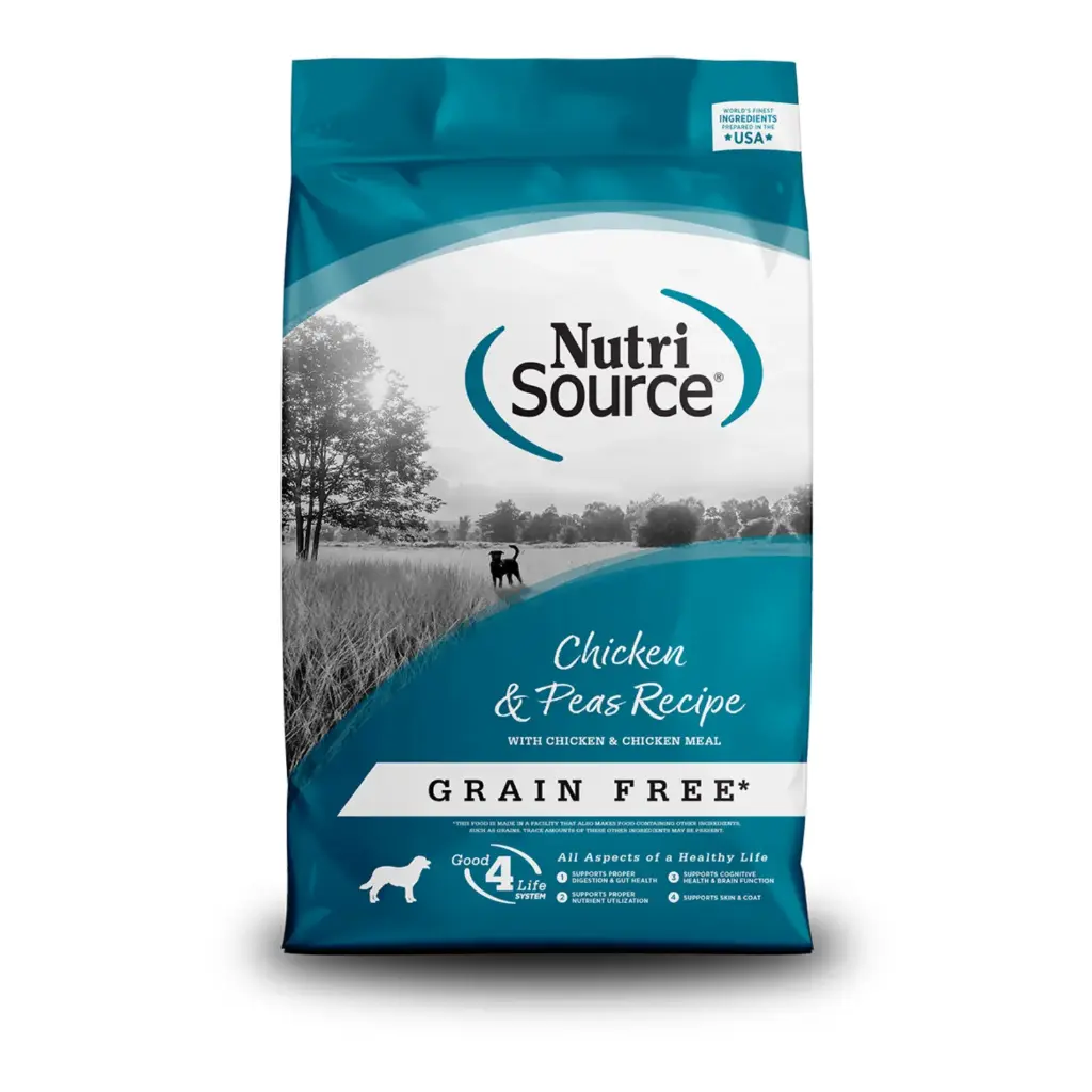 NutriSource Grain Free (Chicken & Pea Recipe) 12lb