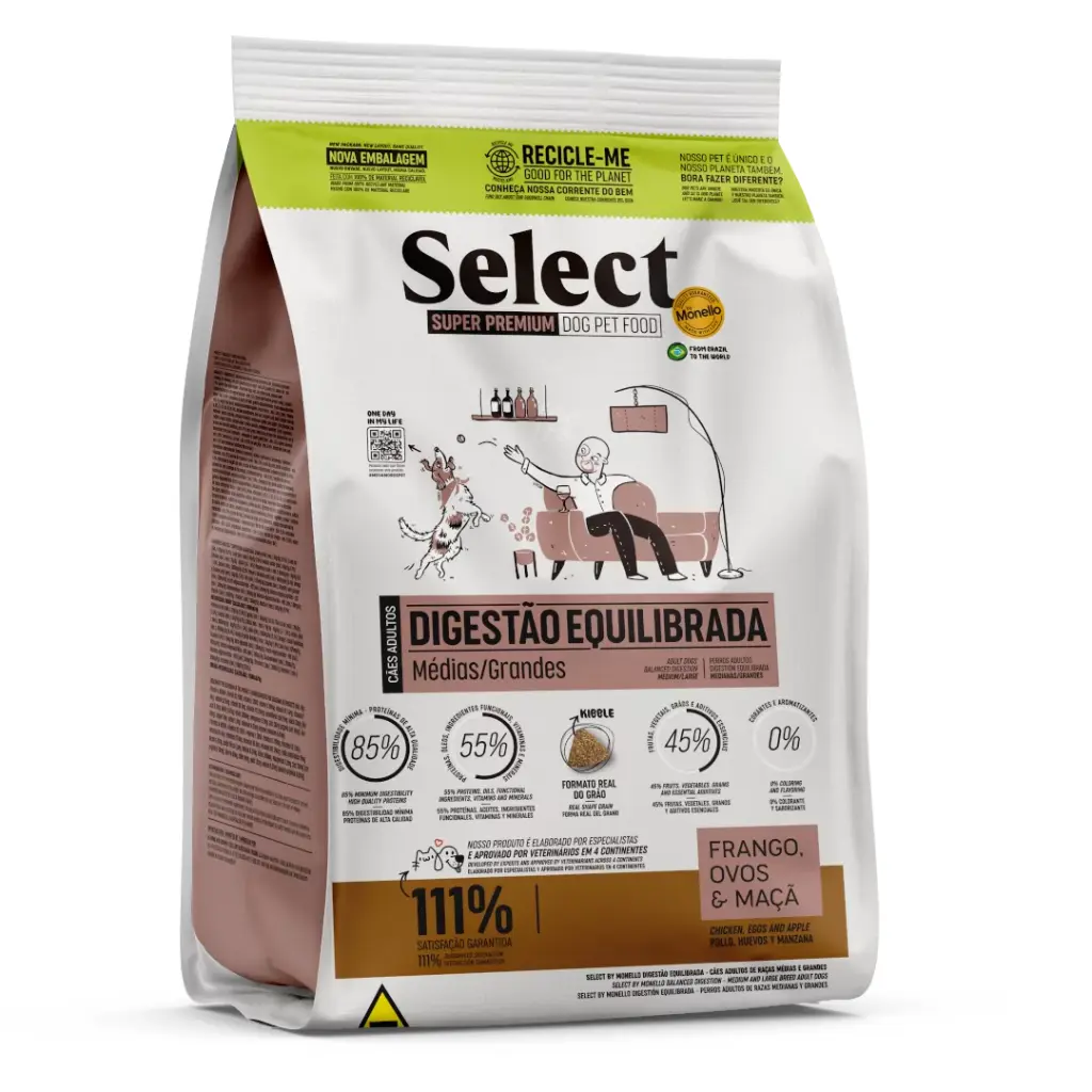 Monello Select concentrado para perros medianos y grandes 7kg