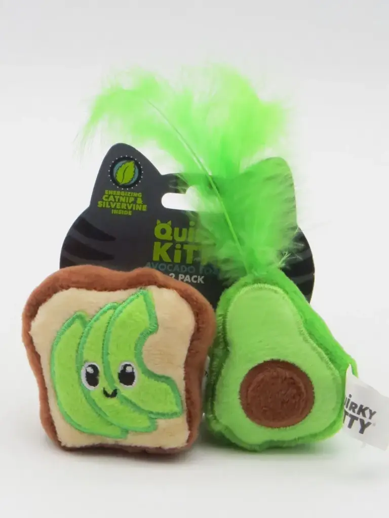 Juguete de Aguacate con Catnip Quirky Kitty