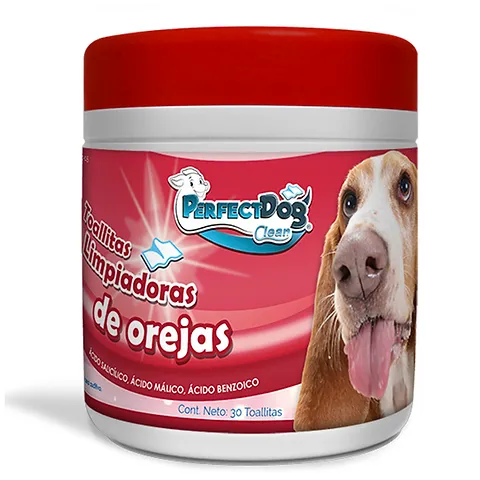 Perfect Dog Toallitas Limpiadoras de Orejas