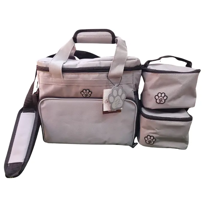 Lonchera de Viaje Gris