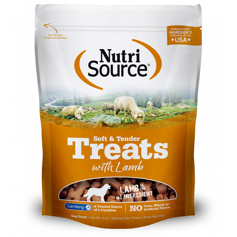NutriSource Lamb Treats  6oz