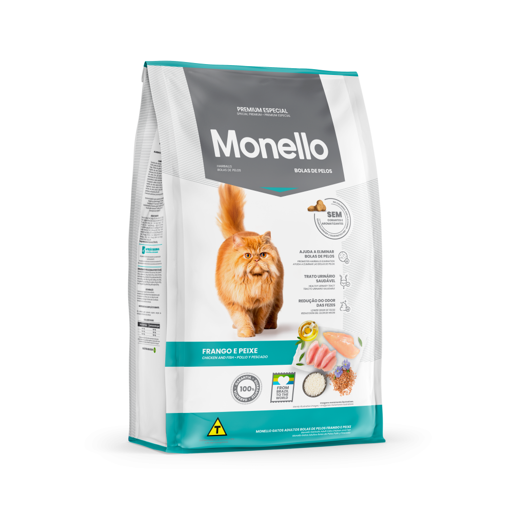 Monello Concentrado para Gato (Bolas de Pelo) 7kg