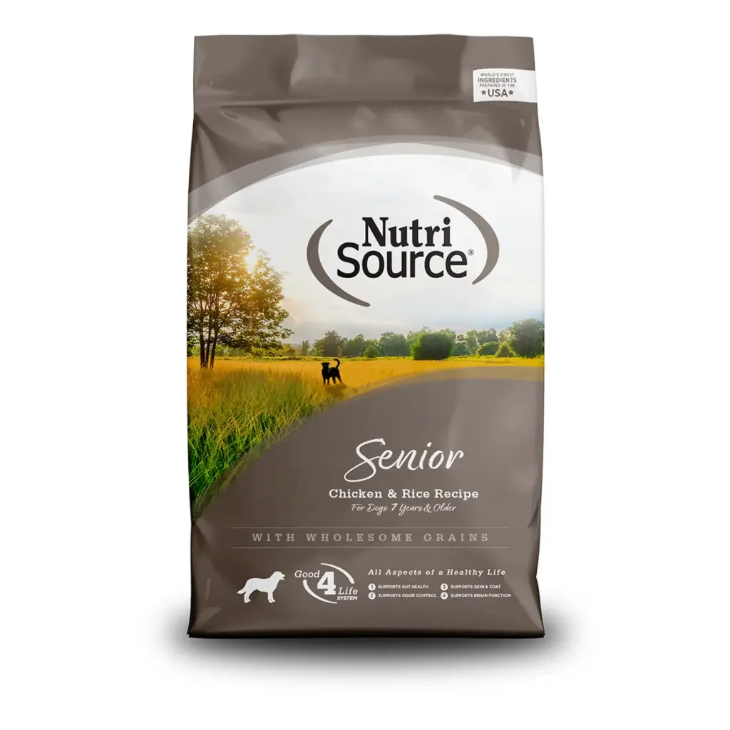 NutriSource  (Chicken & Rice Senior) 26lb