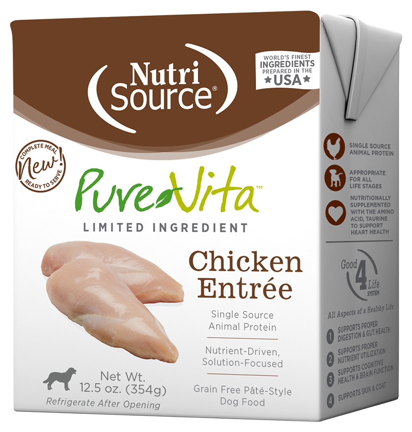 NutriSource Comida Húmeda para perro chicken entrée