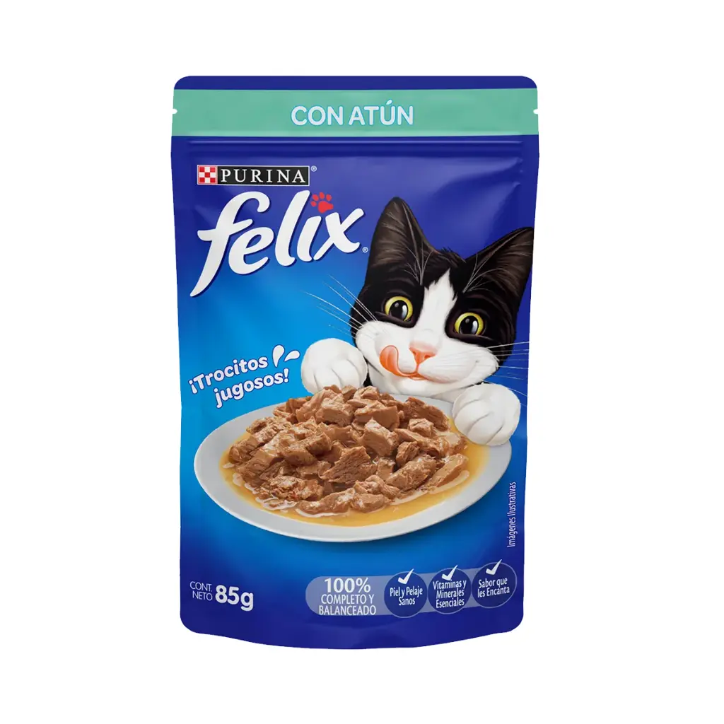 Felix Sobres de Comida Húmeda para Gato (Atún)