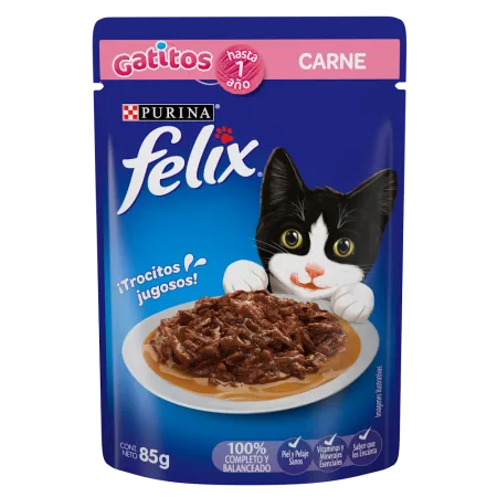 Felix Sobres de Comida Húmeda para Gato (Gatitos)