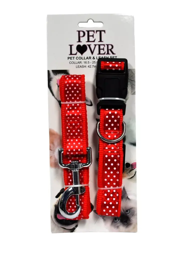 Collar y Correa Pet Lover 