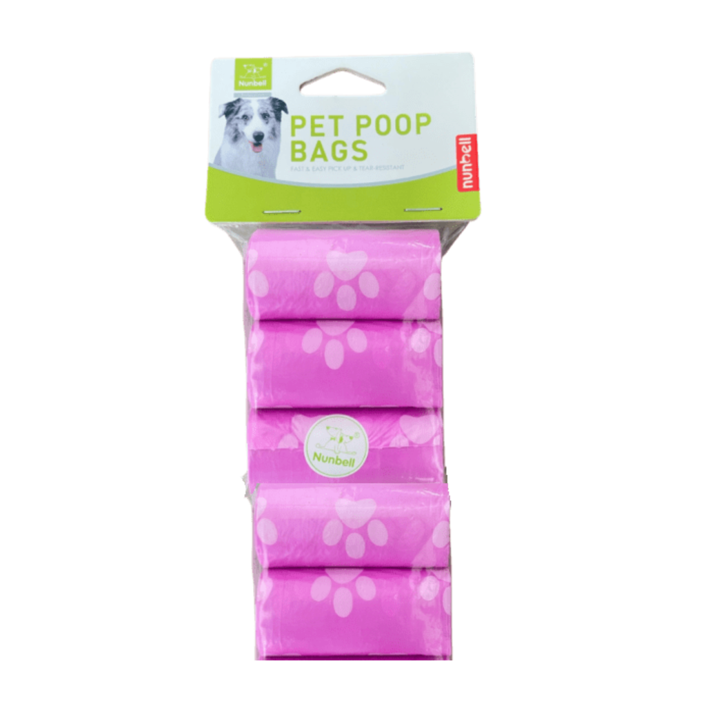 Nunbell bolsitas para desechos (5 rollos)