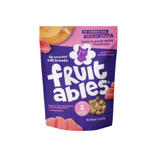 Fruitables Treats Para Gato (Atún y Calabaza)