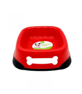 Nunbell plato cuadrado con huesitos 