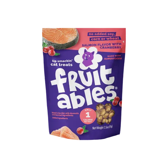 Fruitables Treats Para Gato (Salmón y Arándanos)