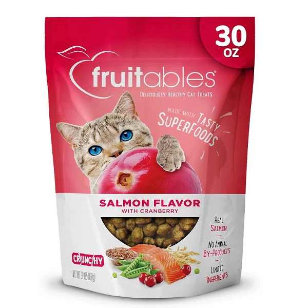 Fruitables Treats Para Gato (Salmón y Arándanos)
