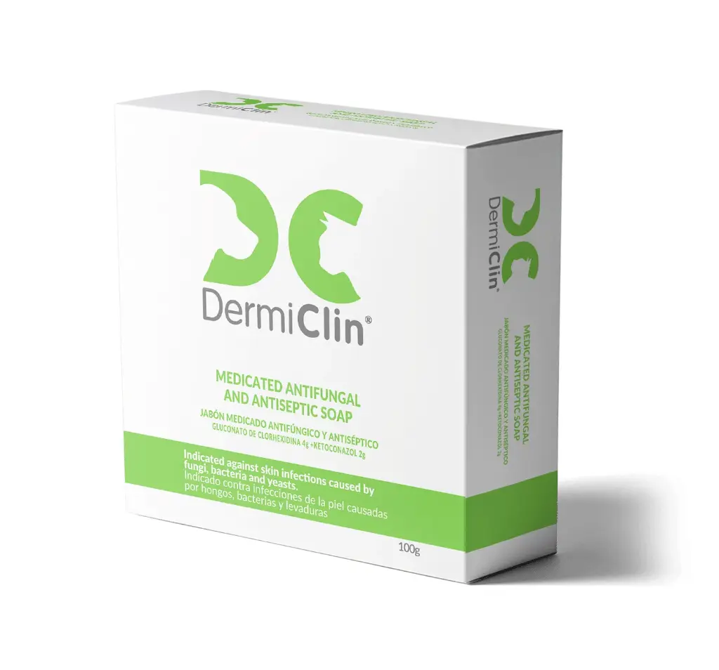 DermiClin Jabón Antifúngico y Antiséptico 
