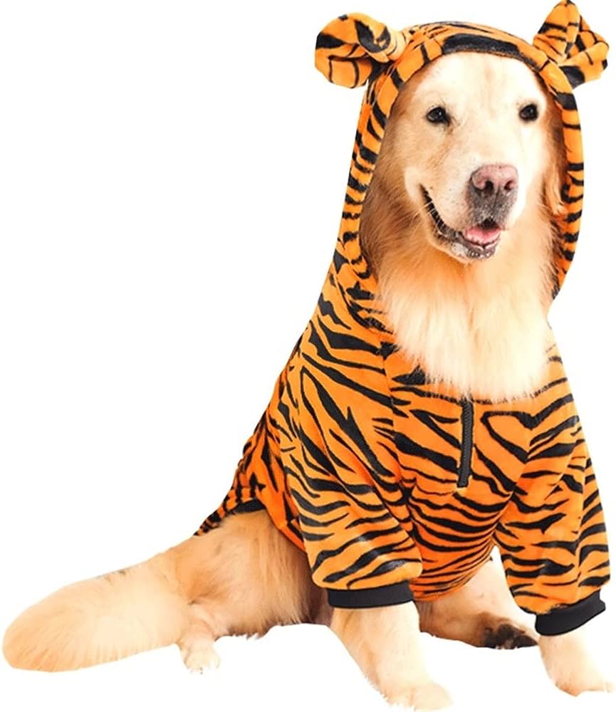 Pijamas con diseño de tigre 