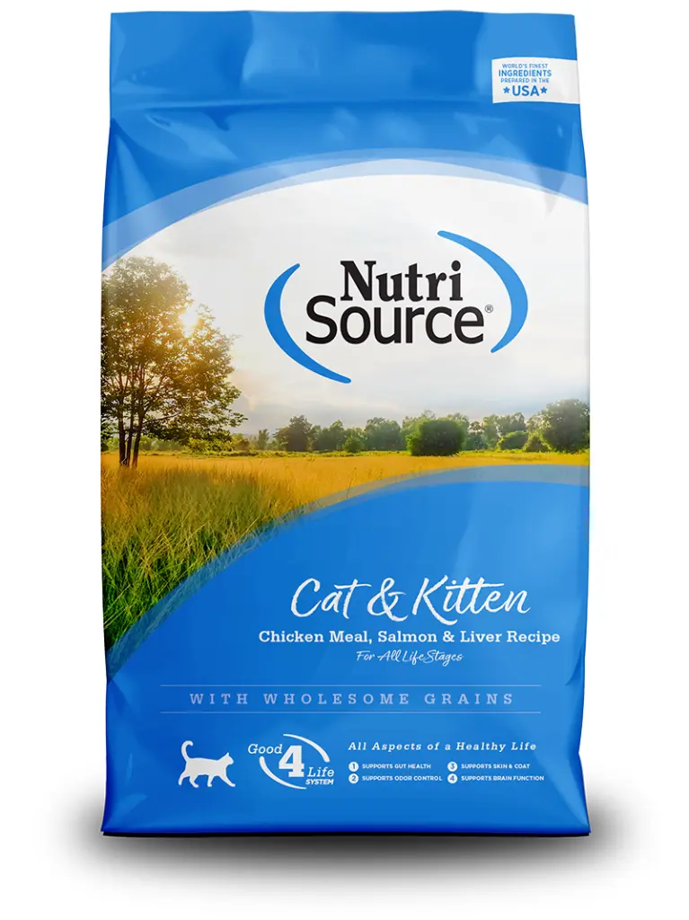 NutriSource Cat & Kitten (Chicken Meal, Salmon & Liver) 12lb