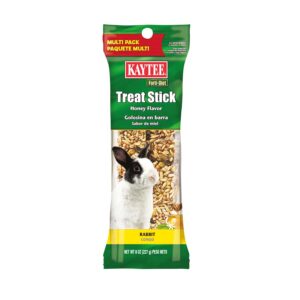 Kaytee treat/golosina en barra sabor a miel para conejos (4 barras)
