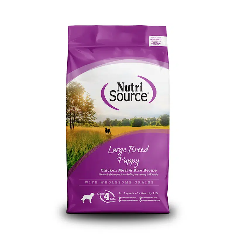 NutriSource Large Breed Puppy (Chicken & Rice) 4lb