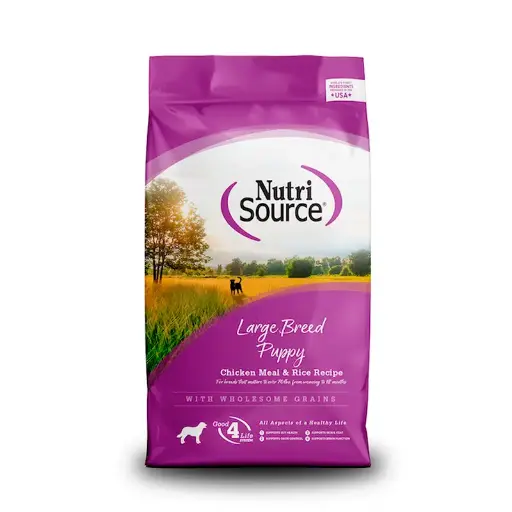 NutriSource Large Breed Puppy (Chicken & Rice) 26lb