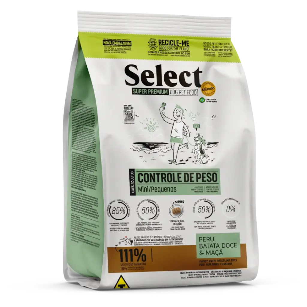 Monello Select concentrado control de peso para perros (razas mini y pequeñas 2kg)
