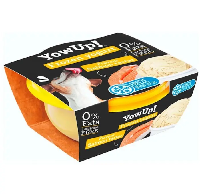 Yow Up! Helado de yogurt para perro sabor a Salmón
