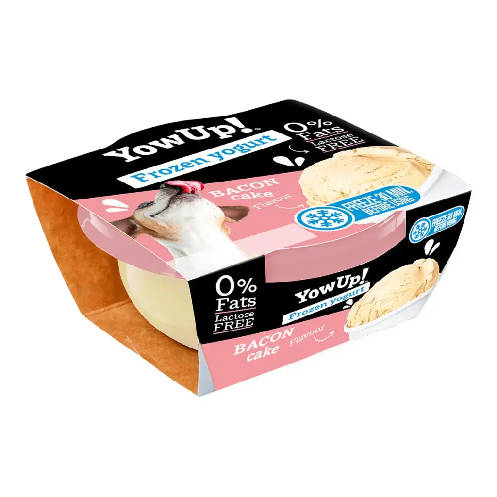 Yow Up! Helado de yogurt para perro sabor a tocino