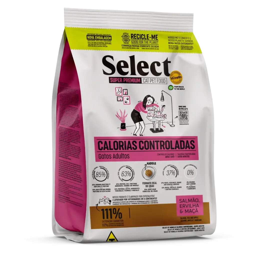 Monello Select calorias controladas gatos 15kg