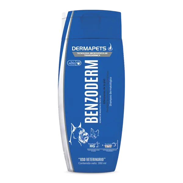 Benzoderm shampoo para mascotas 