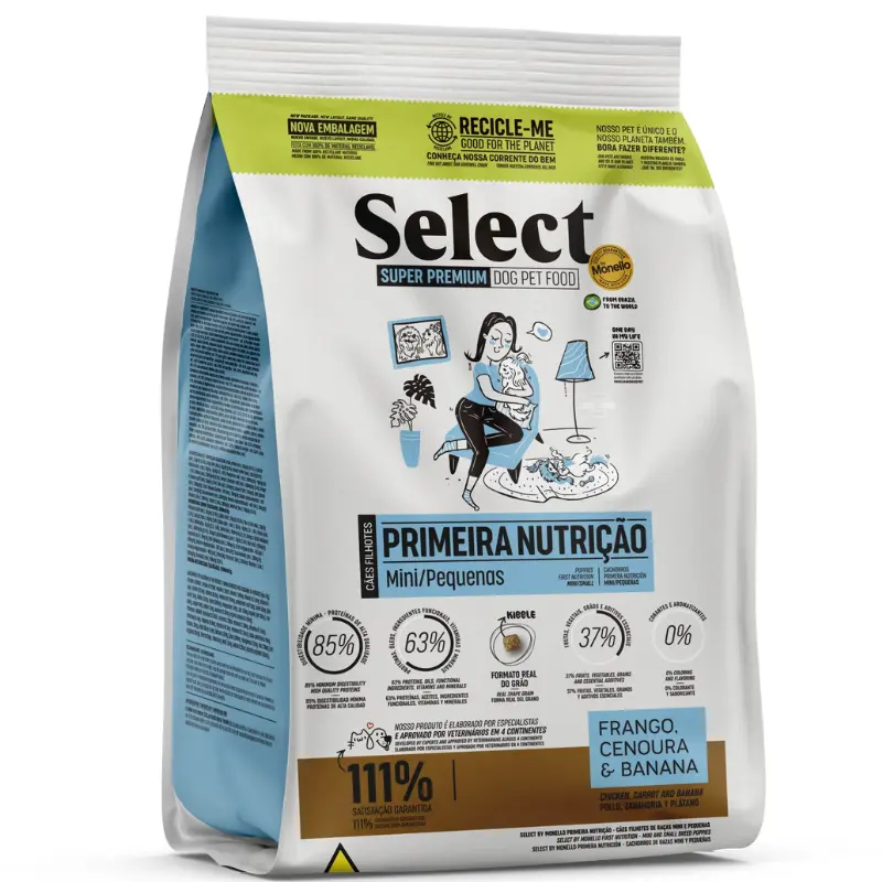 Monello Select concentrado para cachorros pequeños y minis 2kg