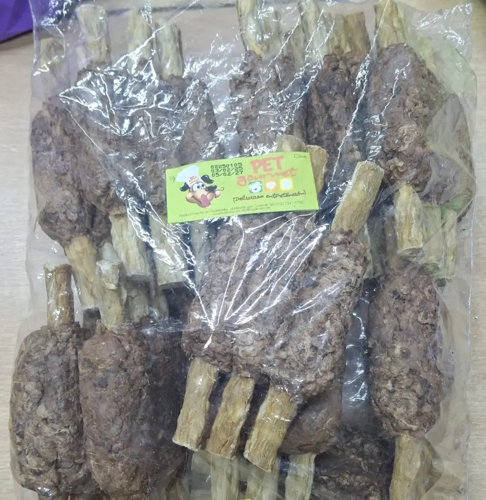 Pet gourmet costillas de res (1unidad)